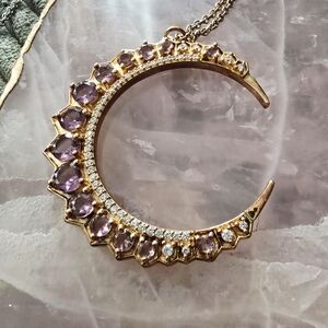 Gold And Purple Moon